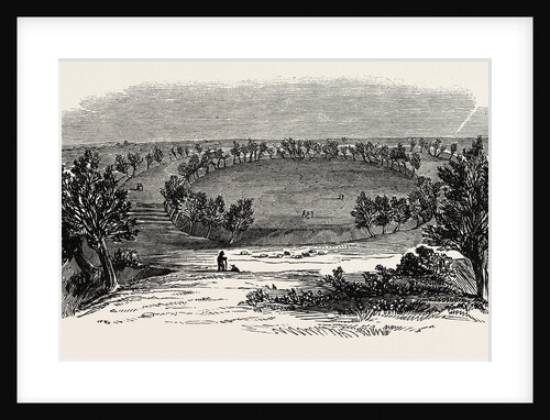 Danish Encampment at Swinshead, UK, 1847 by Anonymous