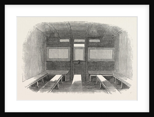 Interior of Compartment of Second-Class Carriage, 1847 by Anonymous