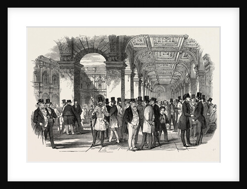 The Merchants' Walk (South West Angle), Royal Exchange. UK, 1847 by Anonymous