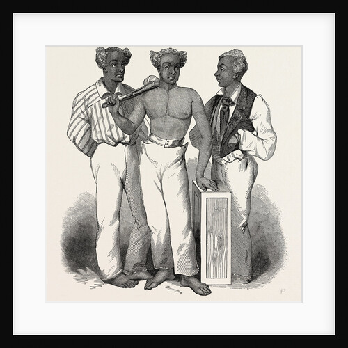 South Sea Islanders at Sydney: Panyella, Etoisi, Sabbathahoo, 1847 by Anonymous