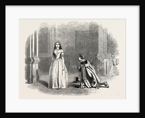 Scene from the New Play of Savile of Haysted, at Sadler's Wells Theatre, 1847 by Anonymous