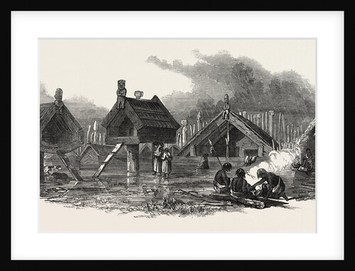 New Zealand: Putikiwaranui Pah, Wanganui, 1847 by Anonymous