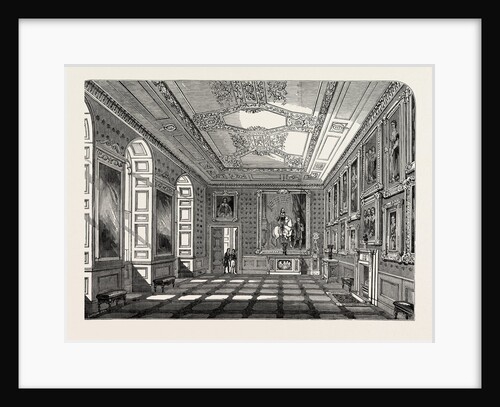 Return of the Court to Windsor Castle: State Apartments, the Vandyck Room, UK, 1847 by Anonymous