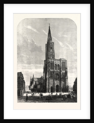Strasbourg Cathedral, 1861 by Anonymous