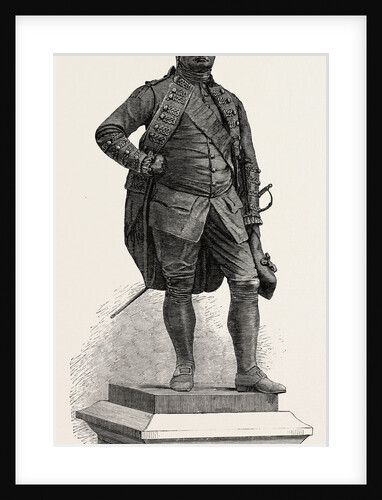 Statue of Robert Lord Clive and Baron Plassey, Inaugurated at Shrewsbury on Wednesday, UK, 1860 by Anonymous