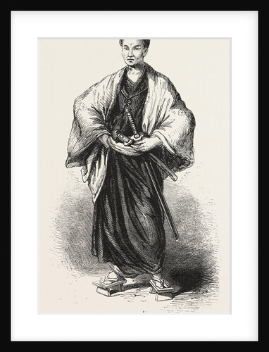 Sketches from Japan: Custom House Officer, 1861 by Anonymous