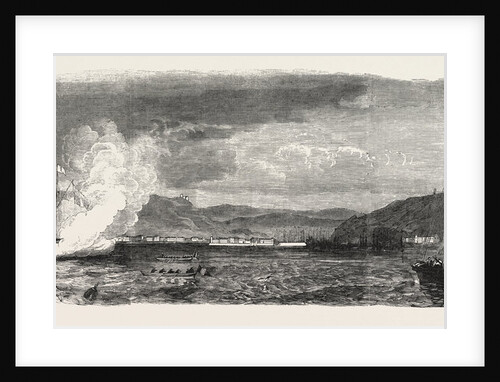 Cherbourg from the Sea, 1858 by Anonymous