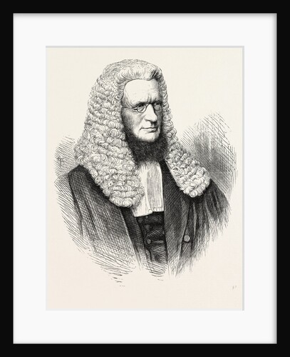 Sir R.D. Hanson, Chief Justice of the Supreme Court, South Australia, 1869 by Anonymous