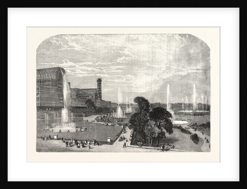 The Foutains at the Crystal Palace, Sydenham by Anonymous