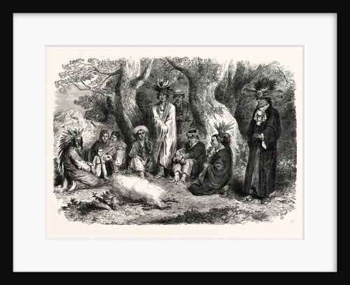 Embassy of Kickapoo Indians to the Emperor of Mexico, 1865 by Anonymous
