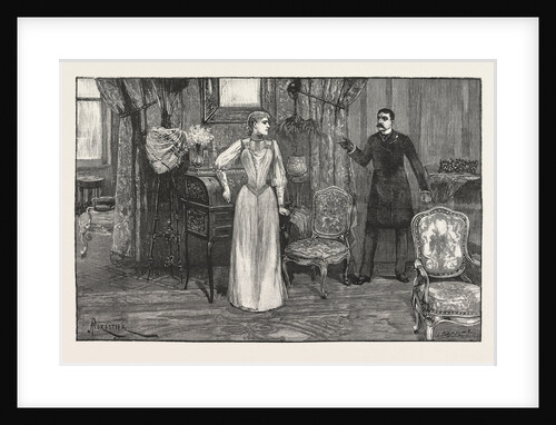 Scene from Lady Barter, at the Princess's Theatre, London, 1891 by Anonymous