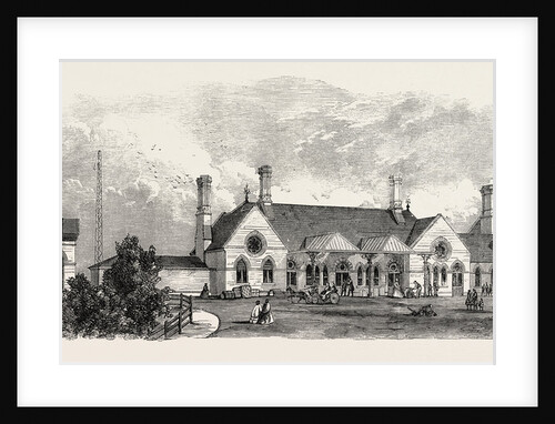 The Margate Station of the East Kent (London, Chatham, and Dover) Railway, UK, 1864 by Anonymous