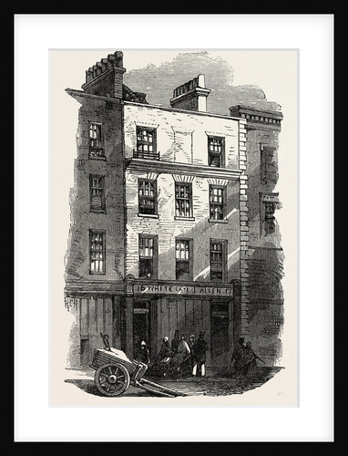 Tom's Coffee House, Great Russell Street, Covent Garden, London, 1865 by Anonymous