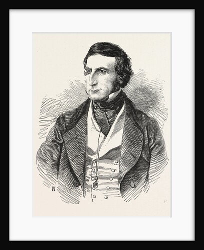 The Right Hon. The Chancellor of the Exchequer, Sir George Cornewall Lewis, Bart., M.P., 1855 by Anonymous