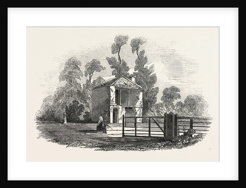 Toll House, Near Gloucester, Struck Ry Lightning, UK, 1846 by Anonymous