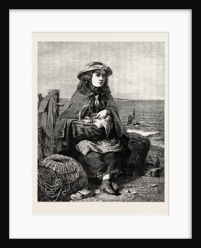 Waiting for Father, 1863 by Anonymous
