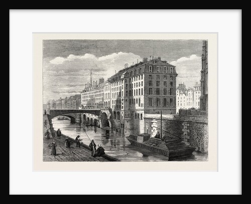 Paris Demolitions: Hotel Dieu, 1859 by Anonymous