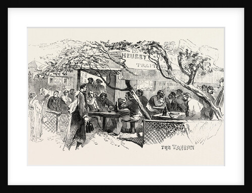The Tavern, Paris, 1859 by Anonymous