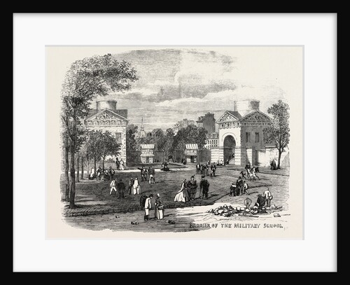 Barrier of the Military School, Paris, 1859 by Anonymous