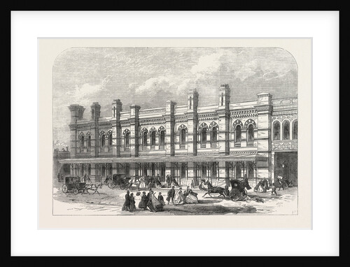The Ludgate-Hill Station of the London, Chatham, and Dover Railway by Anonymous
