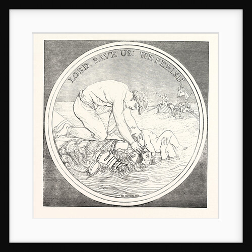 Mr. Wyon's Design for the Liverpool Shipwreck and Humane Society's Medal by Anonymous