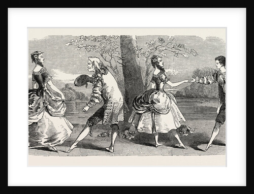 Christmas at the Theatres: Lyceum: Scene from the Golden Branch. 1848 by Anonymous