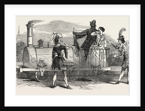 Christmas at the Theatres: Haymarket, Scene from the World Undergdound. 1848 by Anonymous