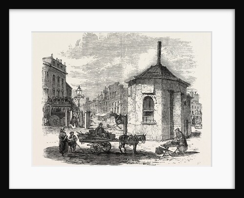 Turnpike Gates in and Near London Just Demolished: Islington Gate, UK, 1864 by Anonymous