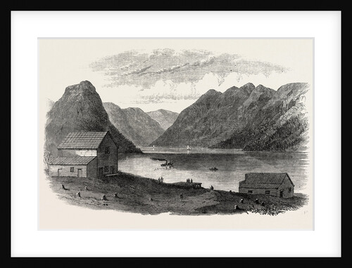 Sketches from British Columbia: Port Anderson, Anderson Lake, 1864 by Anonymous