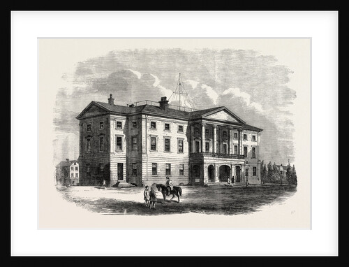 Province Building, Charlotte Town, Prince Edward Island, 1864 by Anonymous