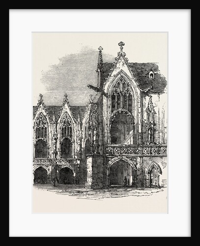 Brunswick: The Rathaus, 1864 by Anonymous