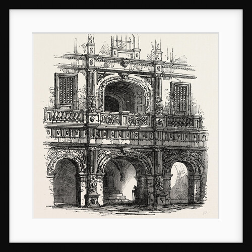 Brunswick: Portal of a House, 1864 by Anonymous