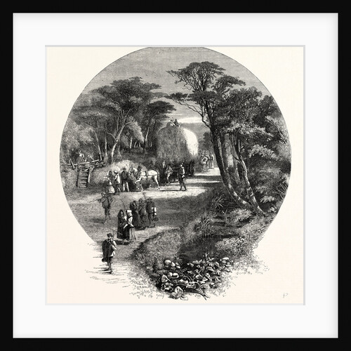 The Last Load of Hay, 1859 by Anonymous