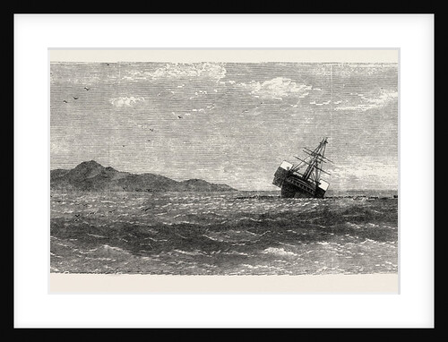 Wreck of the Royal Mail Steamship Paramatta on the Horseshoe Reef, Near Anagado, One of the West India Islands, 1859 by Anonymous
