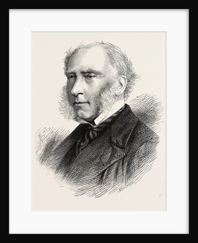 The Late Professor Phillips, Geologist, 1874 by Anonymous