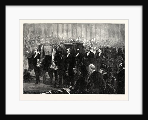 Funeral of Dr. Livingstone in Westminster Abbey, London, 1874 by Anonymous