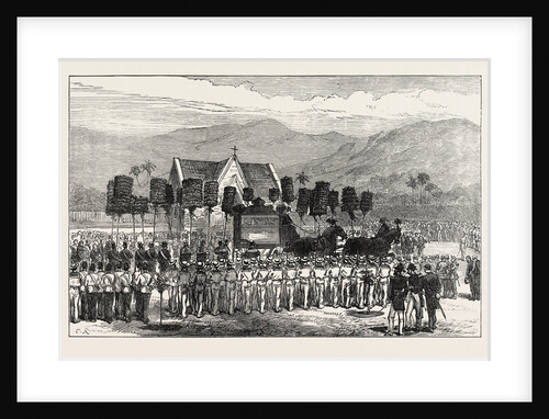 Funeral of the King of the Sandwich Islands, 1874 by Anonymous