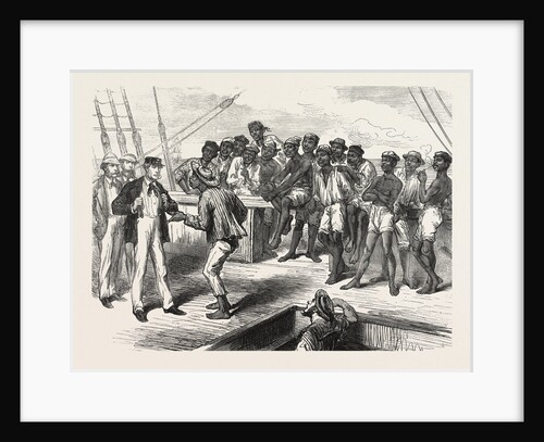 A Strike at Sierra Leone, 1874 by Anonymous