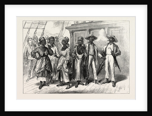 Visitors on Board the Volta, 1874 by Anonymous