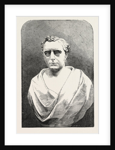 Bust of Mr. Robert Stephenson, M.P. 1858 by Anonymous