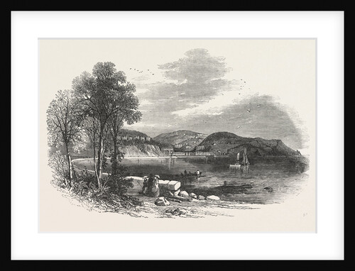 Watering Places of England. Torquay, from the Road to Dartmouth, 1850 by Anonymous