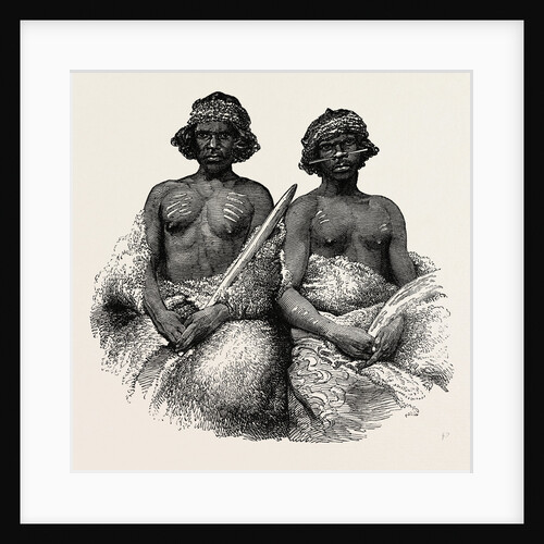 Aboriginal Australians: Young Men, 1850. Port Phillip by Anonymous