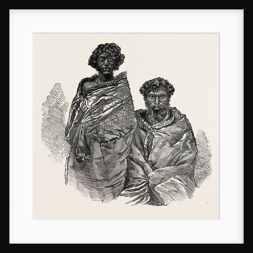 Aboriginal Australians. Old and Young Man. Port Phillip, 1850 by Anonymous