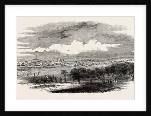 Melbourne, the Capital of Port Phillip. 1850 by Anonymous