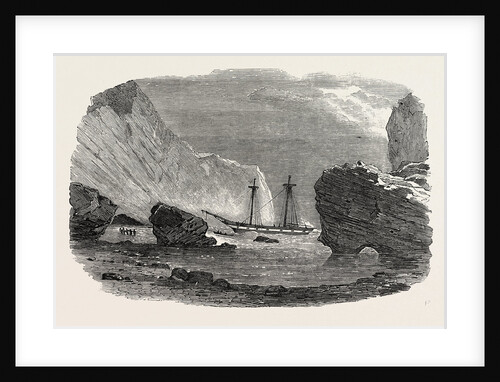 Wreck of the Brig Retriever, in the Boccases, Trinidad. 1850 by Anonymous