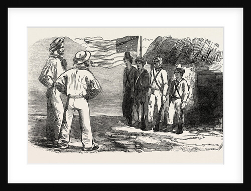 Tigre Island, the United States Garrison, 1850 by Anonymous