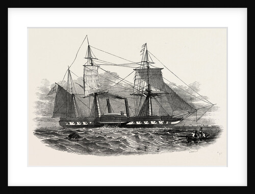 Sir Charles Napier's Steamship, Sidon. 1846 by Anonymous