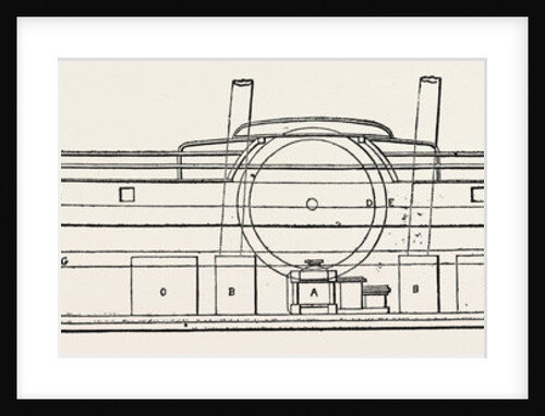 Sir Charles Napier's Steamship, Sidon. 1846 by Anonymous