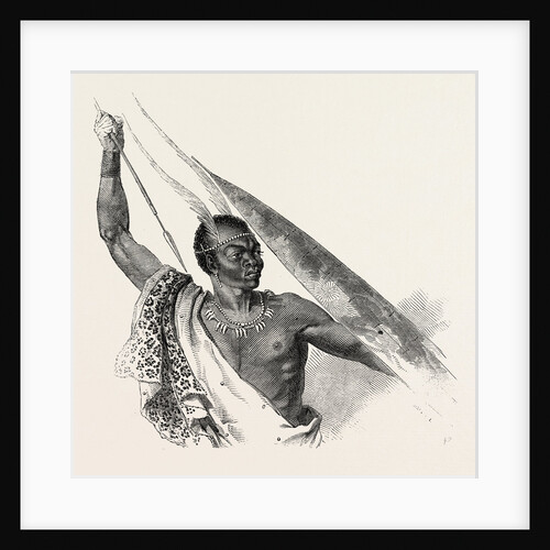 Kaffir Chief, 1846 by Anonymous