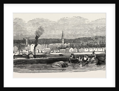 Liverpool, from Woodside, in 1846 by Anonymous
